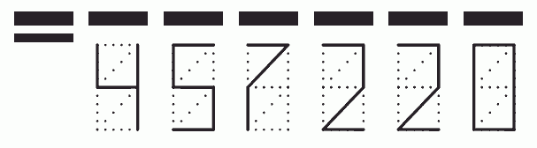 Пример заполнения индекса 457220