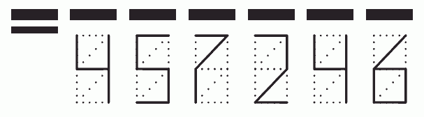 Пример заполнения индекса 457246