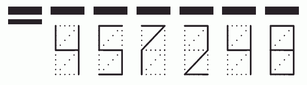 Пример заполнения индекса 457248