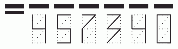 Пример заполнения индекса 457340