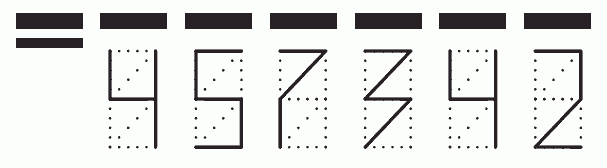 Пример заполнения индекса 457342