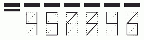 Пример заполнения индекса 457346