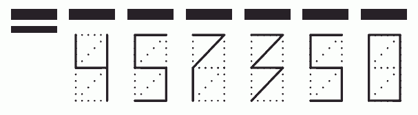 Пример заполнения индекса 457350