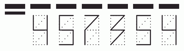 Пример заполнения индекса 457354