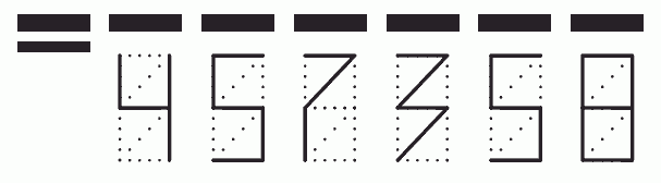 Пример заполнения индекса 457358