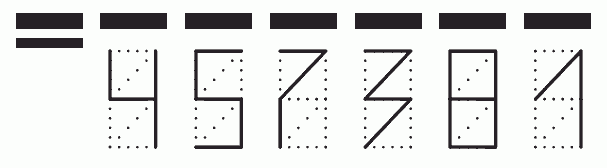 Пример заполнения индекса 457381