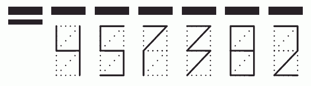 Пример заполнения индекса 457382