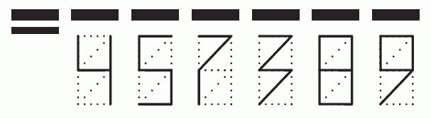 Пример заполнения индекса 457389