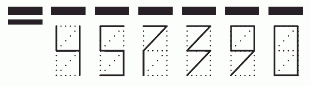 Пример заполнения индекса 457390