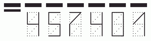 Пример заполнения индекса 457401