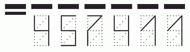 Пример заполнения индекса 457411