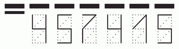 Пример заполнения индекса 457415