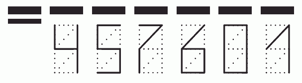 Пример заполнения индекса 457601