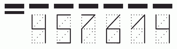 Пример заполнения индекса 457614