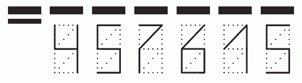 Пример заполнения индекса 457615