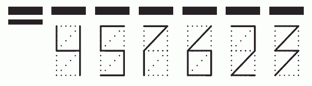 Пример заполнения индекса 457623