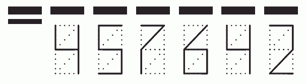 Пример заполнения индекса 457642