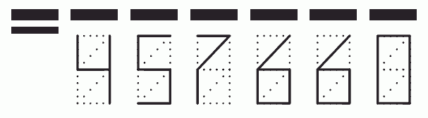 Пример заполнения индекса 457660