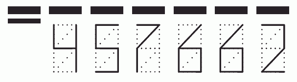 Пример заполнения индекса 457662