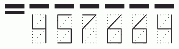 Пример заполнения индекса 457664