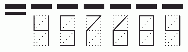 Пример заполнения индекса 457684