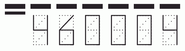 Пример заполнения индекса 460004