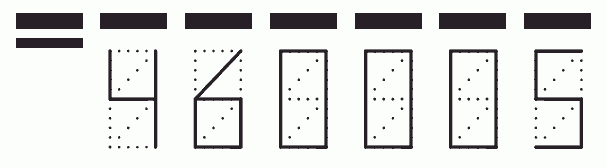 Пример заполнения индекса 460005