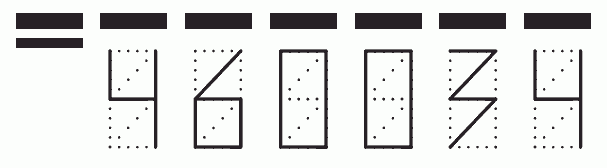 Пример заполнения индекса 460034