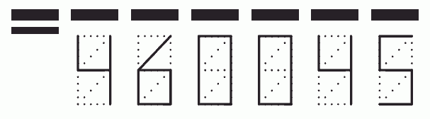 Пример заполнения индекса 460045