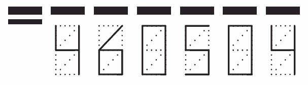 Пример заполнения индекса 460504