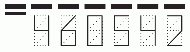 Пример заполнения индекса 460542