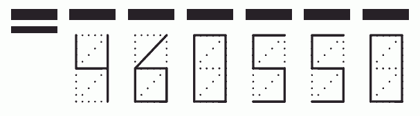 Пример заполнения индекса 460550