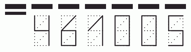 Пример заполнения индекса 461005