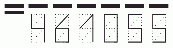 Пример заполнения индекса 461055