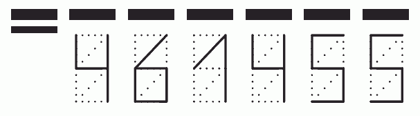 Пример заполнения индекса 461455