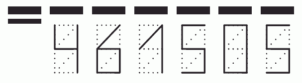 Пример заполнения индекса 461505