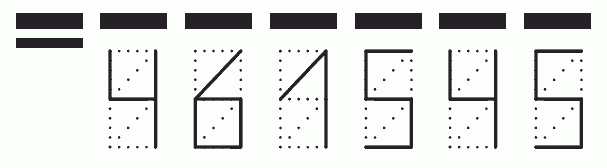 Пример заполнения индекса 461545