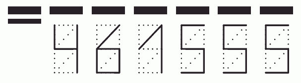 Пример заполнения индекса 461555