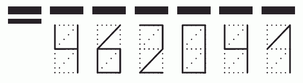 Пример заполнения индекса 462041