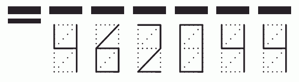 Пример заполнения индекса 462044