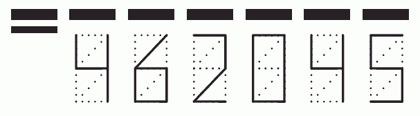 Пример заполнения индекса 462045