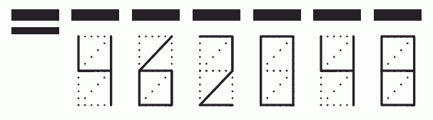 Пример заполнения индекса 462048