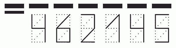 Пример заполнения индекса 462145