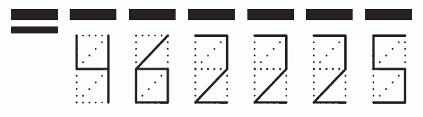 Пример заполнения индекса 462225