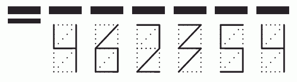 Пример заполнения индекса 462354