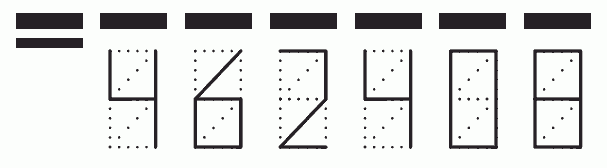 Пример заполнения индекса 462408