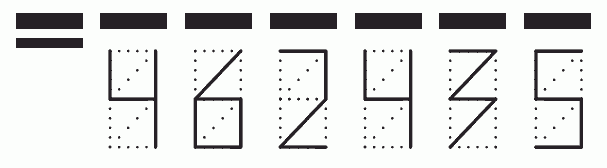 Пример заполнения индекса 462435