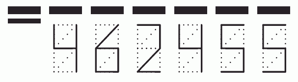 Пример заполнения индекса 462455