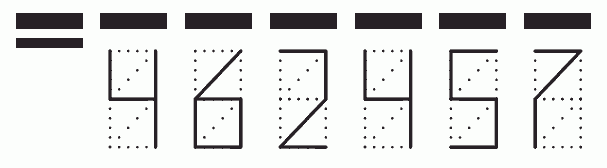 Пример заполнения индекса 462457