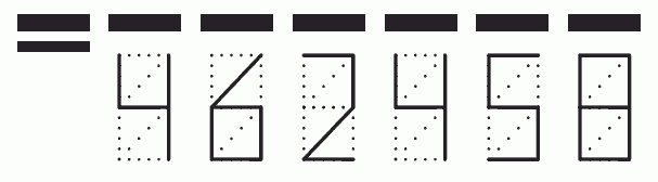 Пример заполнения индекса 462458